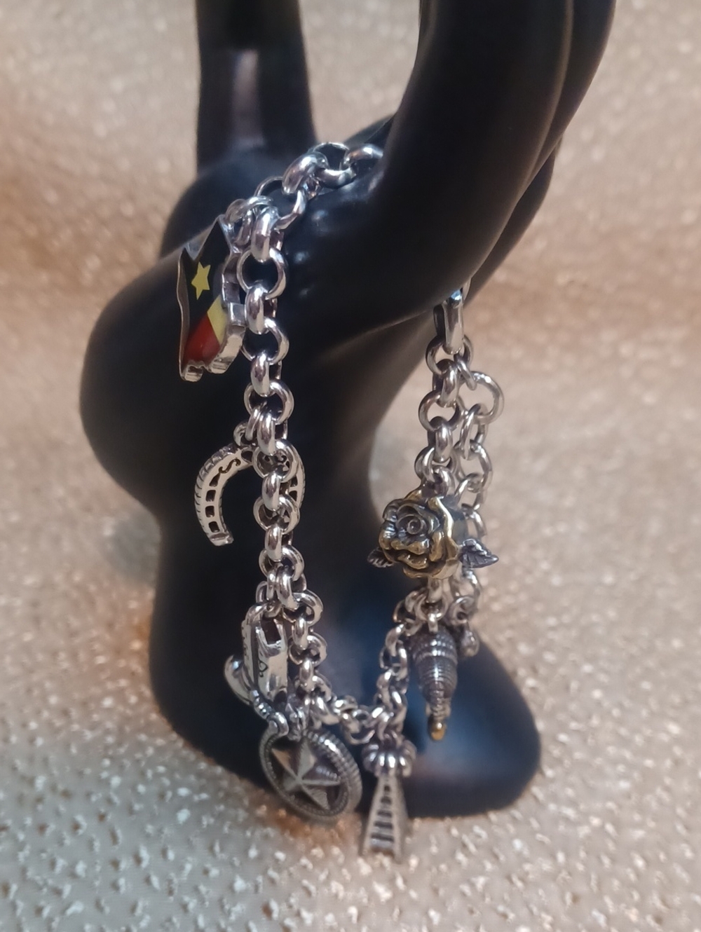 Brighton Texas Charm Bracelet